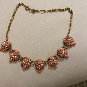 Pink j crew necklace